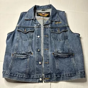 Original Harley Davidson Jeansjacke Motorrad Jeansweste Gr. Medium - Bild 1 von 17