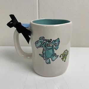 NEW Rae Dunn The Monster Crew Double Sided Mug Monsters Inc Pixar SULLY WAZOWSKI - Picture 1 of 4