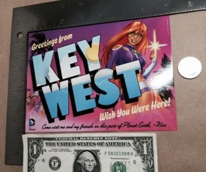 Starfire DC Comics Key West Postcard Wish You Were Here NYCC Kori - Picture 1 of 5