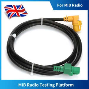 For VW Vehicle MIB Connector Cable Radio Testing Radio Unit Wiring Harness Plug - Picture 1 of 6