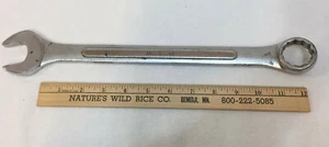 Maxam Wrench 1 1/8 Combo Fork Open & Box End Drop Forged Steel  - Picture 1 of 5