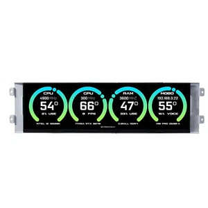 12.7 inch 2880X864 eDP IPS Mini HD TYPE C DP LCD Monitor for CPU GPU PC Case - Picture 1 of 9