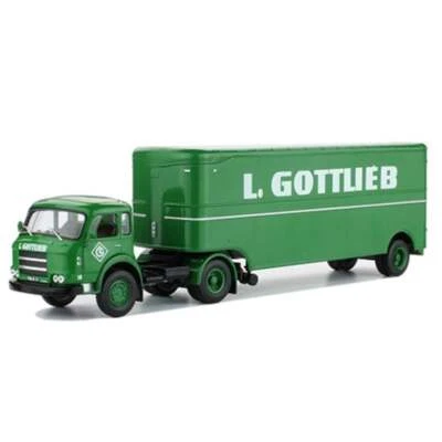 Saviem JL23 Gottlieb 1:43 Remorque de camion Ixo Altaya diecast