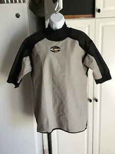 Camicia donna Bomber Gear Polartec manica corta XL grigio/nero sport acquatici nuova - Foto 1 di 8