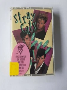 New Sealed Stray Cats Blast Off Cassette Rockabilly World Gene And Eddy 1989 - Picture 1 of 2