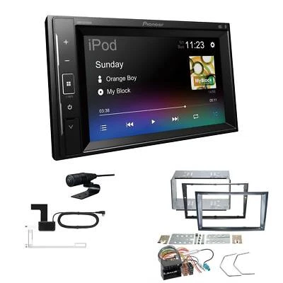 Pioneer Autoradio Bluetooth DAB Apple Android für Opel Corsa D stealth black - Bild 1 von 4