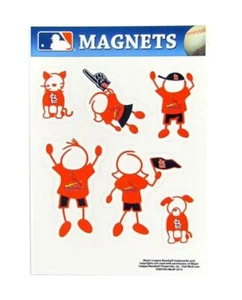 St Louis Cardinals Family Magnet Set (NEW) MLB Auto Car Stickers Emblems 6 Pack - Picture 1 of 1