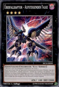 Yugioh SECE-DE050 Überfallraptor Aufsteigender Falke Common B3116 - Bild 1 von 2