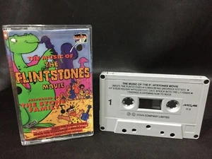 The Music Of The Flintstones Movie The Stone Family Cassette Tape (MGA Thailand) - Picture 1 of 5