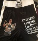 Chantelle Cameron Signed Custom Boxing Shorts