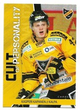 2014-15 Finnish League Cardset Cult of Personality #COP6 Kasperi Kapanen