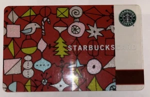 Starbucks 2002 Ornamenti Biglietto di Natale Vecchio Logo - Foto 1 di 12