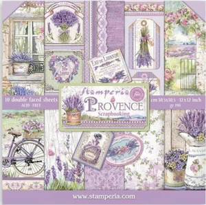 New Stamperia 12"X 12" Paper Pad - Provence - Picture 1 of 1