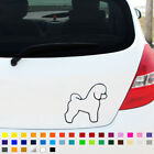 Lovely Bichon Frise Dog Decal Sticker For Car Van Caravan 4X4 Window Bumper