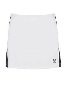 Sergio Tacchini ZALIA Tennis Skort  - White / Navy Trim - Picture 1 of 3