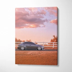 Mitsubishi Evo 10 High Resolution Museum Quality Vertical Canvas Print #020 - Picture 1 of 14