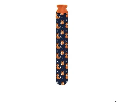 The Hot Water Bottle Shop Knitted Cover Bag Long Hot Water Bottle Winter Warmer