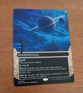 MTG Mirrorpool Borderless - EOS - 0027 Mythic - Picture 1 of 2