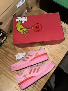 Damen Adidas x The Grinch Pink Forum Low CL "Cindy Lou Who" / ID8895 / Größe 8,5 - Bild 1 von 8