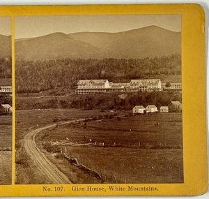 Glen House No. 107 Stereoview, White Mountains, New Hampshire, Kilburn Brothers - Picture 1 of 4