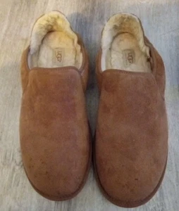 UGG KENTON CHESTNUT WILDLEDER LAMMFELL SLIPPER KOMFORT HAUSSCHUHE HERREN GRÖSSE 14 HERREN - Bild 1 von 8