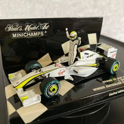 Minichamps 1/43 braun GP BGP001 F1 Auto 2009 Australien GP Jenson Button - Bild 1 von 4
