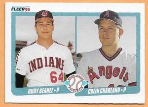 RUDY SAENZ/COLIN CHARLAND PROSPECTS #640 - FLEER NM-MT 1990 - Picture 1 of 2