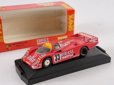 Onyx - 1/43 - Auto Da Collezione - Porsche 962-C - Takefuji #33 - Immagine 1 di 4