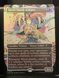 Myrel, Shield of Argive FOIL # 13 MTG SLD Secret Lair Countdown Kit 2025 NM - Picture 1 of 1