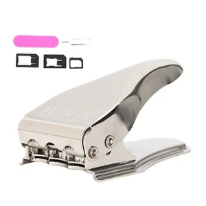 Uniwersalny 3 w 1 standardowy / mikro / nanometr karta SIM cutter nóż adapter F NTS - Zdjęcie 1 z 14