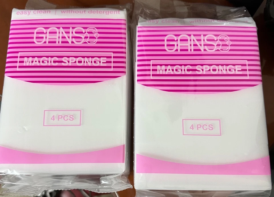 Magic Sponge For Multi Purpose Cleaning…easy clean without detergent…4 pcs  - Image 1 of 4