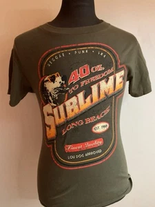 SUBLIME Zion Roots wear T-shirt Sz S 40 Oz. To Freedom SKA REGGAE PUNK - Picture 1 of 7
