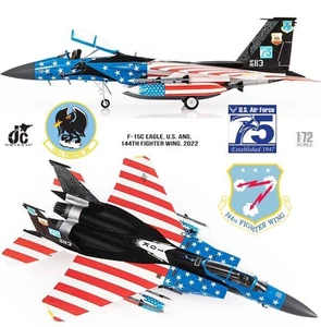 F-15C Eagle USAF 144th FW 75th Anniversary 2022, JC Wings 1/72 JCW-72-F15-029 - Foto 1 di 19