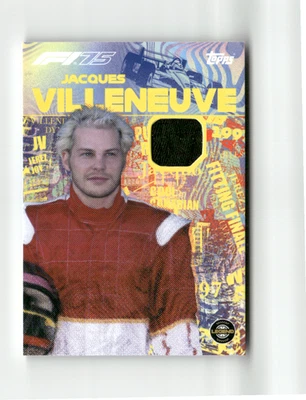 Topps Turbo Attax 2025 Formel 1 RC-VIL Jacques Villeneuve Race-Worn Patch SSP - Bild 1 von 2