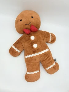 Jellycat Jolly Lebkuchenmann Plüsch Weihnachten Cookie London groß 22 Zoll - Bild 1 von 10