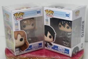 Funko Pop! Vinyl: Sword Art Online - Kirito - FYE (Exclusive) #992 Plus Asuna - Picture 1 of 5