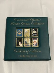 Centennial Olympic Winter Games Collector's Edition 17 mini playing card decks