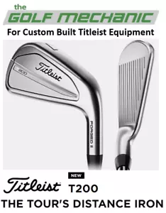 2023 Titleist T200 (1) Individual Iron Custom Built w Fujikura Pro Graphite - Picture 1 of 2