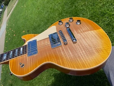 2017 Gibson Les Paul Traditional HP Lemonburst  Axcess Standard 60's -  VIDEO - Image 1 of 4