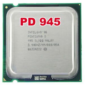 Intel Pentium D PD 945 3.4 GHz 4M 800MHz Dual-Core LGA775 CPU Processor