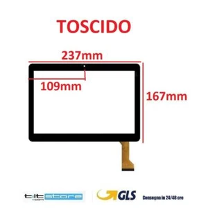 VETRO TOUCH SCREEN TOSCIDO MOD M863-EEA FLAT GN-Q OC-AO