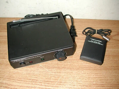 VINTAGE REALISTIC 32-1221A 49MHZ 2-PIECE FM WIRELESS MICROPHONE SYSTEM - Image 1 of 4
