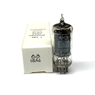 Tubi valvole 6BA6 5749 NOS CIFTE France - Immagine 1 di 2