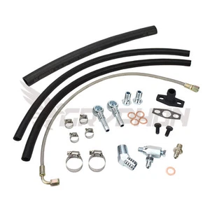 Turbo Oil Water Line Kit for Mazda MX5 Miata MK2 MK2.5 BorgWarner EFR 6258 6758 - Picture 1 of 3