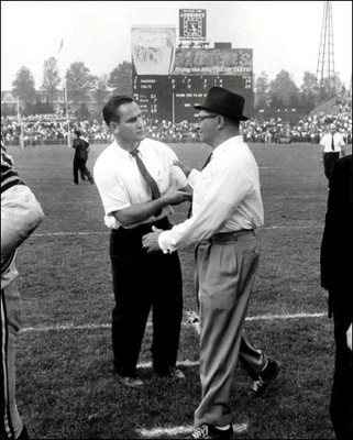 Vince Lombardi & Don Shula #1 Photo 8x10 - 1963 - Image 1 of 4