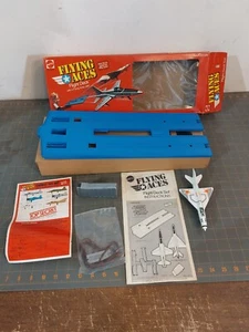 Vintage 1975 Mattel Flying Aces Flight Deck Set Box Plane Incomplete - Picture 1 of 11