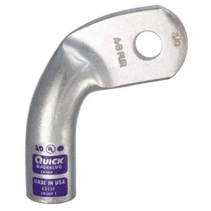 FUSION 6313F Lug Starter/Ground,Tin Plated Copper 25KD57 - Picture 1 of 2