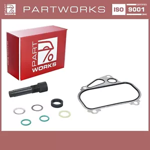 Dichtungssatz Ölkühler für PORSCHE 944 968 ab '86- Wärmetauscher + Werkzeug - Picture 1 of 11