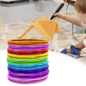20 Colors 3D Pen PLA Filament Refills 3 meters Each Color Printing 3D Y2I6 - Afbeelding 1 van 13