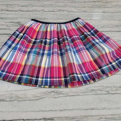 Falda Polo Ralph Lauren Niñas Forrada a Cuadros Línea A Talla M 8-10 Foto 1 de 4